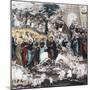 Christ's Entrance into Jerusalem, 16th Century-null-Mounted Giclee Print