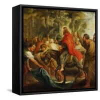 Christ's Entry into Jerusalem, 1632-Peter Paul Rubens-Framed Stretched Canvas