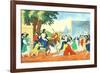 Christ's entry into Jerusalem, (19th century?)-Weenix-Framed Giclee Print