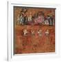 Christ's Entry into Jerusalem, Miniature from the Rossano Gospels-null-Framed Giclee Print