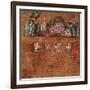 Christ's Entry into Jerusalem, Miniature from the Rossano Gospels-null-Framed Giclee Print