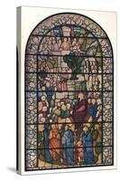 'Christ's Entry Into Jerusalem, Window in the Church of St. Peter, Vere Street, London', c1883-Sir Edward Coley Burne-Jones-Stretched Canvas