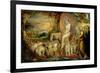 Christ's Entry into Jerusalem-William Blake-Framed Giclee Print