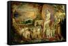 Christ's Entry into Jerusalem-William Blake-Framed Stretched Canvas