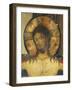 Christ's Face, Detail from Crucifix, 1187-Alberto Sotio-Framed Giclee Print