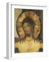 Christ's Face, Detail from Crucifix, 1187-Alberto Sotio-Framed Giclee Print