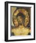 Christ's Face, Detail from Crucifix, 1187-Alberto Sotio-Framed Giclee Print