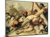 Christ's Fall on the Way to Calvary, 1772-Giandomenico Tiepolo-Mounted Giclee Print