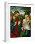 Christ's Farewell to the Holy Women, circa 1520-Lucas Cranach the Elder-Framed Giclee Print