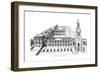 'Christ's Hospital.', c1740-William Henry Toms-Framed Giclee Print