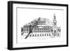 'Christ's Hospital.', c1740-William Henry Toms-Framed Giclee Print