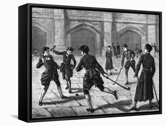 Christ's Hospital Hockey-null-Framed Stretched Canvas