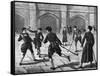 Christ's Hospital Hockey-null-Framed Stretched Canvas