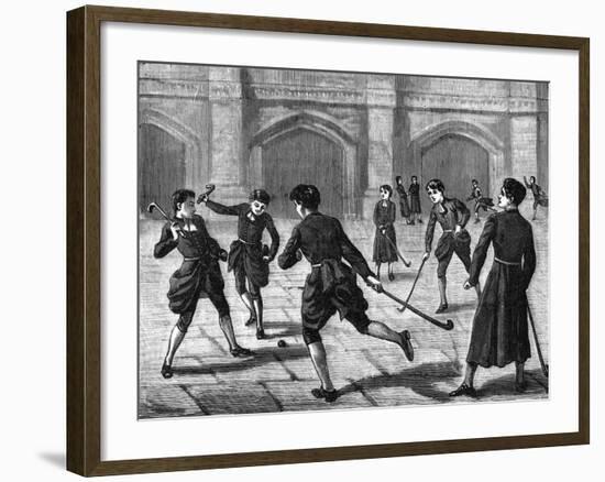 Christ's Hospital Hockey-null-Framed Art Print