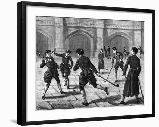 Christ's Hospital Hockey-null-Framed Art Print