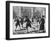 Christ's Hospital Hockey-null-Framed Art Print