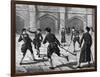 Christ's Hospital Hockey-null-Framed Art Print