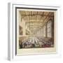 Christ's Hospital, London, 1830-George Hawkins-Framed Giclee Print