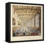 Christ's Hospital, London, 1830-George Hawkins-Framed Stretched Canvas