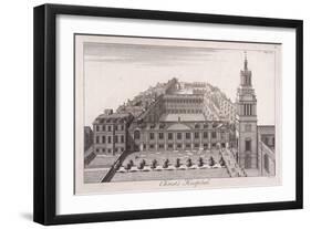 Christ's Hospital, London, C1740-William Henry Toms-Framed Giclee Print