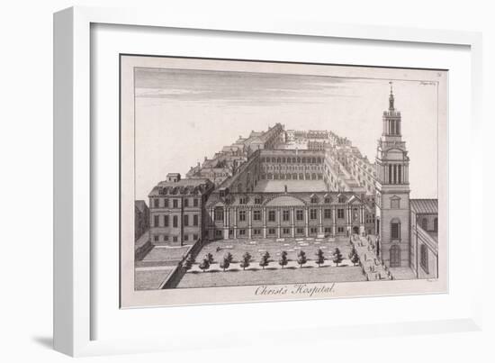 Christ's Hospital, London, C1740-William Henry Toms-Framed Giclee Print