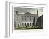 Christ's Hospital School, Newgate Street, City of London, 1831-W Wallis-Framed Giclee Print