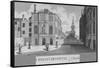 Christ's Hospital with Christ Church in the Background, City of London, 1750-Taylor-Framed Stretched Canvas