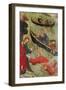 Christ Saves St Peter, 1411-1413-Luis Borrassa-Framed Giclee Print