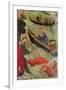 Christ Saves St Peter, 1411-1413-Luis Borrassa-Framed Giclee Print