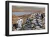 Christ Sending Out the Seventy Disciples, Two by Two-James Tissot-Framed Giclee Print