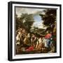 Christ Served by Angels, C.1650-1700-null-Framed Giclee Print
