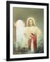 Christ Showing the Way-unknown Bo-Framed Art Print