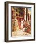 Christ Speaking with the Doctors in the Temple in Jerusalem-William Brassey Hole-Framed Premium Giclee Print