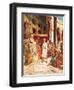 Christ Speaking with the Doctors in the Temple in Jerusalem-William Brassey Hole-Framed Premium Giclee Print