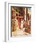 Christ Speaking with the Doctors in the Temple in Jerusalem-William Brassey Hole-Framed Premium Giclee Print