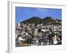 Christ Statue, Taxco, Colonial Town Well Known For Its Silver Markets, Guerrero State, Mexico-Wendy Connett-Framed Photographic Print