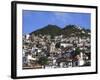 Christ Statue, Taxco, Colonial Town Well Known For Its Silver Markets, Guerrero State, Mexico-Wendy Connett-Framed Photographic Print