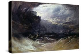 Christ Stilleth the Tempest, 1852-John Martin-Stretched Canvas