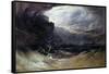 Christ Stilleth the Tempest, 1852-John Martin-Framed Stretched Canvas