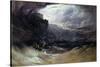 Christ Stilleth the Tempest, 1852-John Martin-Stretched Canvas