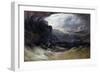 Christ Stilleth the Tempest, 1852-John Martin-Framed Giclee Print