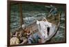 Christ Stilling the Tempest, Illustration for 'The Life of Christ', C.1886-94-James Tissot-Framed Giclee Print