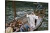 Christ Stilling the Tempest, Illustration for 'The Life of Christ', C.1886-94-James Tissot-Stretched Canvas