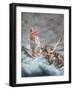 Christ Stilling the Tempest-Christian W. E. Dietrich-Framed Giclee Print