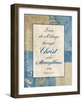 Christ Strength-Jace Grey-Framed Art Print