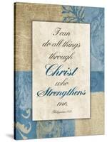 Christ Strength-Jace Grey-Stretched Canvas