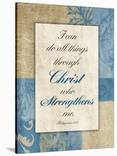 Christ Strength-Jace Grey-Stretched Canvas