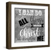 Christ Strengthens-Taylor Greene-Framed Art Print