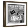 Christ Strengthens-Taylor Greene-Framed Art Print