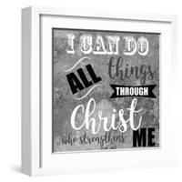 Christ Strengthens-Taylor Greene-Framed Art Print